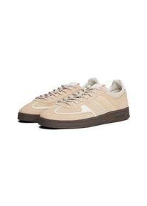 Plateausneaker Tommy Jeans "THE GREENWICH EDGE", Damen, Gr. 41, beige, Veloursleder, Schuhe Plateausneaker, Freizeitschuh, Halbschuh, Schn&uuml;rer mit Kontrast-Details