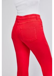 7/8-Jeans WONDERJEANS, Damen, Gr. 46, L&auml;nge 26, rot, Denim/Jeans, Obermaterial: 88% Baumwolle, 10% Polyester, 2% Elasthan, straight fit 7/8-L&auml;nge, Jeans 7/8-Jeans, Figurschmeichelnder WonderStretch