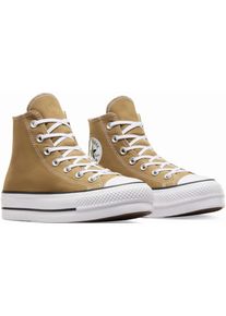 Sneaker Converse "CHUCK TAYLOR ALL STAR LIFT", Damen, Gr. 38, wei&szlig;, Textil, Schuhe Sneaker