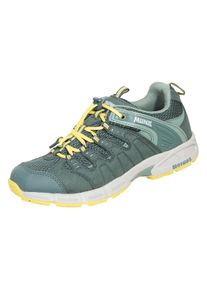 Wanderschuh Meindl "Meindl Respond Junior oliv/gelb", Jungen, Gr. 26, Normalschaft, gr&uuml;n, Veloursleder, Schuhe Wanderschuh, GORE-TEX &ndash; Winddicht, wasserdicht und atmungsaktiv