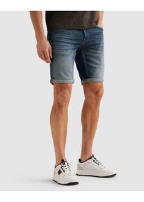 PME-Legend Shorts PME LEGEND "NIGHTFLIGHT SHORTS", Damen, Gr. 46, N-Gr, mid used blau, Web, Obermaterial: 98% Baumwolle, 2% Elasthan, Hosen Shorts, Sommerhose