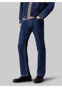 Straight-Jeans Calvin Klein Jeans "STANDARD STRAIGHT", Herren, Gr. 32, L&auml;nge 30, blau (denim schwarz), Denim/Jeans, Obermaterial: 100% Baumwolle, straight fit, Jeans Straight-Jeans, im 5-Pocket-Style