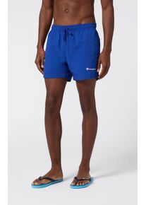Badeshorts Champion "Icons Beachshort Mid", Herren, Gr. XS (44), N-Gr, blau (bai), Web, Obermaterial: 100% Polyamid, Badehosen Badeshorts, f&uuml;r Erwachsene, sportlicher Stil, schnelltrocknend