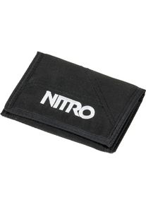 Geldb&ouml;rse Nitro "Wallet", M&auml;dchen, schwarz, Kunstfaser, Kleinlederwaren Geldb&ouml;rse, Geldbeutel, Wallet, Portmonaie, Etui f&uuml;r Scheine und M&uuml;nzen