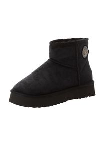 O`Neill Schlupfboots O'NEILL "BESIANA PLATFORM WOMEN MID", Damen, Gr. 40, schwarz (triple schwarz), Synthetik, Schuhe Schlupfboots, Winterboots, Snowboots, Winterschuhe