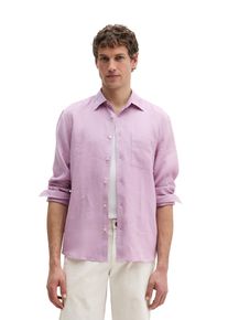 Marc O'Polo Leinenhemd MARC O'POLO, Damen, Gr. XL, N-Gr, scatterot orchid, Web, Obermaterial: 100% Leinen, Manschette, Hemden Leinenhemd, im klassisch cleanen Look