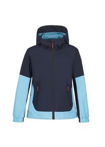 Funktionsjacke Icepeak "M SOFTSHELLJACKE KALKASKA", Kinder, Gr. 176, blau (dunkelblau), Softshell, Obermaterial: 100% Polyester. Futter: 100% Polyester, hoch geschlossener Ausschnitt, verstellbar, Jacken Funktionsjacke, f&uuml;r Outdoor-Aktivit&auml;ten wie Wandern, atmungsaktiv, schnell trocknend