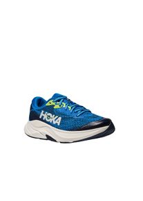 Laufschuh Hoka One One "RINCON 4 BIG KIDS", Kinder, Gr. 36, electric cobalt, varsity navy, Synthetik, Textil, mehrfarbig, Schuhe Laufschuh, sehr leicht