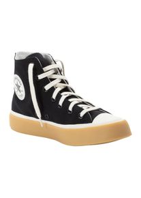 Sneaker Converse "CHUCK TAYLOR ALL STAR RETRO RUBBER", Herren, Gr. 37,5, schwarz (schwarz, egret, egret), Leder, Schuhe Sneaker