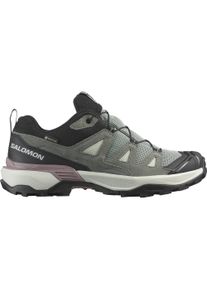 Outdoorschuh Salomon "X ULTRA 360 LTR GORE-TEX W", Damen, Gr. 40, gr&uuml;n (gr&uuml;n milieu, sedona sage, nirvana), Leder, Textil, Schuhe Outdoorschuh, wasserdicht dank Gore-Tex Membrane