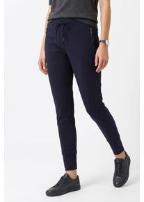Jogger Pants Sportalm KITZB&Uuml;HEL, Damen, Gr. 46, N-Gr, dunkelblau, Web, Obermaterial: 59% Polyamid, 41% Elasthan, clean, unifarben, regular fit, Hosen Jogger Pants, Regular fit mit elastischem Bund