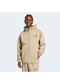 Kapuzensweatshirt adidas Sportswear "M Z.N.E. FZ", Herren, Gr. XL, woca, Obermaterial: 57% Polyester, 43% Baumwolle, normal, Rundhals, Sweatshirts Kapuzensweatshirt, f&uuml;r sportliche Aktivit&auml;ten, aus Polyester und Baumwolle