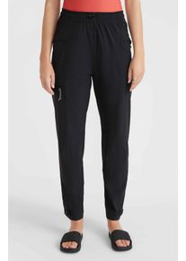 O`Neill Outdoorhose O'NEILL "TRVLR STRETCH PANTS", Damen, Gr. L (40), N-Gr, schwarz, Web, Obermaterial: 92% Polyester, 8% Elasthan, unifarben, Hosen Outdoorhose, mit elastischem Bund