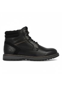 Winterstiefel Wrangler "LIAM MEN MID", Herren, Gr. 44, schwarz, Synthetik, Schuhe Winterstiefel