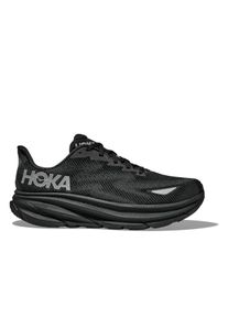 Laufschuh Hoka One One "CLIFTON 9 GORE-TEX", Damen, Gr. 36,5, schwarz, schwarz, Synthetik, Textil, Schuhe Laufschuh, wasserdicht