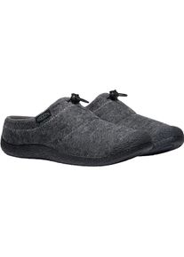 Slip-On Sneaker Keen "HOWSER III SLIDE", Herren, Gr. 42,5, grau (charcoal grau felt, schwarz), Synthetik, Schuhe Slip-On Sneaker