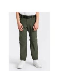 Zip-off-Hose CMP "KID ZIP-OFF-PANT", Kinder, Gr. 176, N-Gr, oil gr&uuml;n, Obermaterial: 89% Polyester, 11% Elasthan, Hosen, Elastisch & Atmungsaktiv & Schnell trocknend & f&uuml;r Kinder