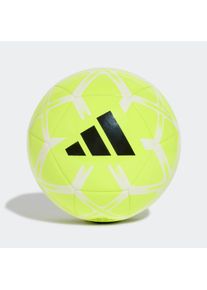 Fu&szlig;ball adidas Performance "STARLANCER CLUB" Gr. 5, solar gelb, wei&szlig;, schwarz, B&auml;lle, Kinder, 5, 0,4 g, Synthetik, Fu&szlig;ball, B:22,3cm H:17,3cm T:22cm