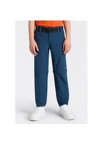 Zip-off-Hose CMP "KID ZIP-OFF-PANT", Kinder, Gr. 140, N-Gr, midnight, Obermaterial: 89% Polyester, 11% Elasthan, Hosen, Elastisch & Atmungsaktiv & Schnell trocknend & f&uuml;r Kinder