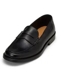 Marc O'Polo Loafer MARC O'POLO "aus edlem Rindleder", Damen, Gr. 46, schwarz, Obermaterial: 100% Leder (Rind), unifarben, Schuhe Loafer