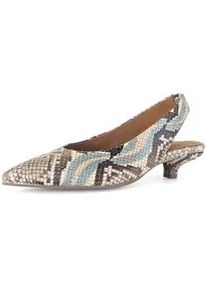 Slingpumps Gabor "Slingpumps", Damen, Gr. 42, multicolour, Schuhe Slingpumps