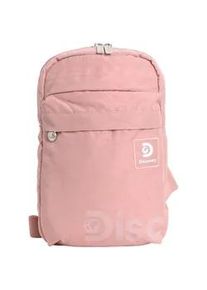 Schultertasche DISCOVERY "Commuter", Damen, Gr. B/H/T: 22cm x 34cm x 6cm, pink, unifarben, Taschen Schultertasche, Discovery Sling Bag aus RPET Nylon