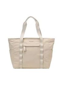 Marc O'Polo Shopper "Lica", Damen, Gr. B/H/T: 37cm x 58cm x 18cm, creme, Polyamid, MARC O'POLO ACCESSORIES, unifarben, Taschen Shopper, Einkaufstasche, Schultertasche mit abnehmbarem Schulterriemen