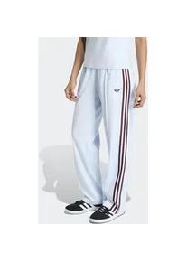 Sporthose Adidas ORIGINALS "FB CLASSIC TP", Damen, Gr. M, N-Gr, crystal sky, maroon, Obermaterial: 100% Polyester, Hosen Sporthose, FIREBIRD, regul&auml;re Passform