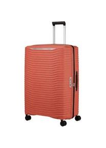 Hartschalen-Trolley Samsonite "UPSCAPE, verschiedene Gr&ouml;&szlig;en und Farben", Gr. B/H/T: 54cm x 81cm x 34cm 133 l, clay, Polypropylen, gestreift, Koffer, Volumenerweiterung Reisegep&auml;ck Hartschalen-Koffer TSA-Zahlenschloss