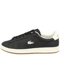 Sneaker Lacoste "Lacoste Carnaby Set 225 2 Sneaker low Herren Schuhe", Herren, Gr. 41, schwarz, Glattleder, Schuhe Sneaker, Verst&auml;rkte Ferse