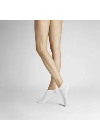 Sneakersocken Hudson "RELAX COTTON", Damen, Gr. 35-38, wei&szlig;, Baumwollmischung, normal, Socken Sneakersocken, druckfreier Relax-Komfortbund