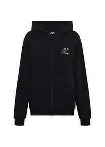 Kapuzensweatjacke Plein Sport "Pique Zip Hoodie Icon", Herren, Gr. XL, 02, schwarz, Obermaterial: 59% Baumwolle, 35% Polyester, 6% Elasthan, Sweatjacken