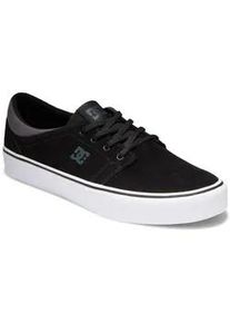 Sneaker DC Shoes "Trase Sd", Herren, Gr. 11(44,5), schwarz (schwarz, schwarz, grau), 90.9% Leder, 9.1% Baumwolle, Schuhe Sneaker
