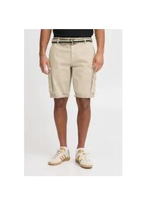 Cargoshorts Blend "BHBrian", Herren, Gr. M, US-Gr&ouml;&szlig;en, oatmeal, Web, 98% Baumwolle, 2% Elasthan, unifarben, regular fit kurz, Hosen, Stilvolle Cargo Shorts mit Taschen und G&uuml;rtel