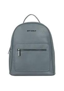 Cityrucksack Betty Barclay, Damen, Gr. B/H/T: 24cm x 28cm x 12cm, onesize, blau, Kunstfaser, Rucks&auml;cke Cityrucksack