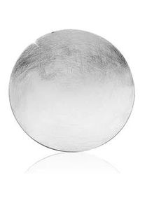 Kettenanh&auml;nger NENALINA "Basic Rund Geb&uuml;rstet Geo Design Kreis 925 Silber", silber, Schmuckanh&auml;nger, Damen, onesize, ohne Stein, Silber 925 (Sterlingsilber), Kettenanh&auml;nger