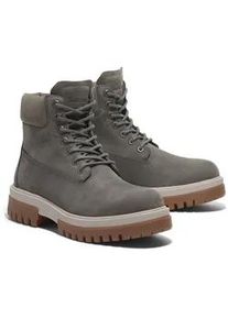 Schn&uuml;rboots Timberland "ARBOR ROAD MID LACE UP WATERPROOF BOOT", Herren, Gr. 41, grau (medium grau nubuck), Leder, Schuhe Schn&uuml;rboots, Winterstiefel, Schn&uuml;rstiefel, Winterschuhe, wasserdicht