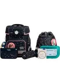 Schulranzen School-Mood "Champion Maxx Pro", Kinder, Gr. B/H/T: 30cm x 40cm x 23cm, ella (pferd) mit moodie fritzi fr&ouml;hlich, Polyester, Rucks&auml;cke