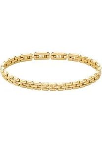 Gliederarmband Fossil "Schmuck Geschenk Edelstahl ARDEN", gelbgoldfarben, Armb&auml;nder, Damen, 19cm, Edelstahl, Gliederarmband