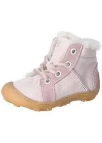 Winterstiefel Pepino BY RICOSTA "Elia WMS: weit", Damen, Gr. 24, rosa, Leder, Schuhe Winterstiefel, Lauflernschuh mit Warmfutter, Gr&ouml;&szlig;enschablone zum Download