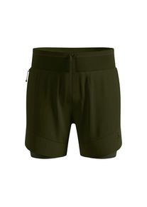 Odlo Herren X-ALP Trail 6 Inch 2-in-1 Short braun