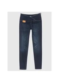 Bequeme Jeans Casual Looks, Damen, Gr. 225, Extrakurzgr&ouml;&szlig;en, blau (dunkelblau), 81% Baumwolle, 17% Polyester, 2% Elasthan, unifarben, lang, Jeans