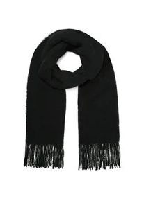 V&eacute;ro Moda Schal VERO MODA "VMELLA WOVEN SCARF NOOS", Damen, schwarz, Strick, Kunstfaser, unifarben, Modet&uuml;cher Schal