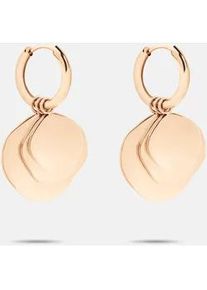 Paar Creolen Liebeskind Berlin "Schmuck Geschenk Edelstahl Ohrringe The Organic Treasure", rosa (ros&eacute;goldfarben), Ohrringe, Damen, 14mm, Edelstahl, Einh&auml;nger abnehmbar