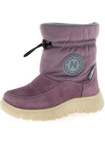 Winterstiefel Naturino "VARNA 2 WP", Damen, Gr. 29, pflaume, Nylon, Veloursleder, Schuhe Winterstiefel, Snowboots, Winterschuh mit Wollfutter, Gr&ouml;&szlig;enschablone zum Download