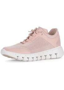 Sneaker Gabor "Sneaker low", Damen, Gr. 42, rosa, Schuhe Sneaker