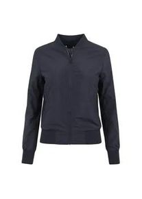 Allwetterjacke Urban Classics "Urban Classics Damen Ladies Light Bomber Jacket", Damen, Gr. 3XL, navy, 100% Polyester, unifarben, normal, Rundhals, Jacken