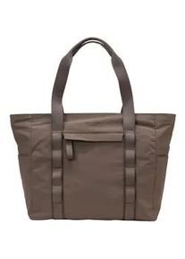 Marc O'Polo Shopper "Lica", Damen, Gr. B/H/T: 37cm x 58cm x 18cm, taupe, Polyamid, MARC O'POLO ACCESSORIES, unifarben, Taschen Shopper, Einkaufstasche, Schultertasche mit abnehmbarem Schulterriemen