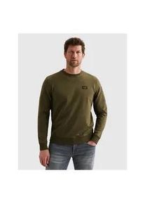PME-Legend Sweatshirt PME LEGEND "Airstrip sweat", Herren, Gr. 3XL, ivy gr&uuml;n, Sweatware, Obermaterial: 95% Baumwolle, 5% Elasthan, unifarben, regular fit normal, Rundhals, Rippb&uuml;ndchen, Sweatshirts Sweatshirt, mit Logo Stickerei