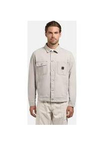 Jeansjacke Khujo "Ronny", Herren, Gr. XXL (56), grau, Denim/Jeans, Obermaterial: 100% Baumwolle, gerade h&uuml;ftbedeckend, verstellbar,&Auml;rmel mit &Auml;rmelschlitz abgesteppte Kante mit Kn&ouml;pfen,verstellbar, Jacken Jeansjacke, Herren Denim-Jacke mit Brusttaschen